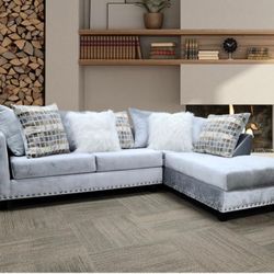 🚨 New Arrival, HUGE SALE 🚨 2 Piece Sectional Brand New Ready For Delivery 🚛