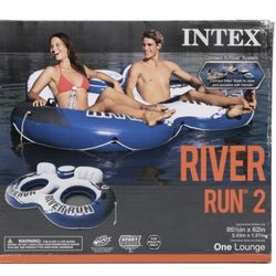 Intex River Run 2 - Inflatable Float With Cooler