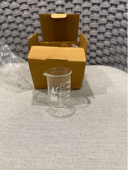 Eisco HBAR 50mL 1.6oz beaker shot glasses  (4)