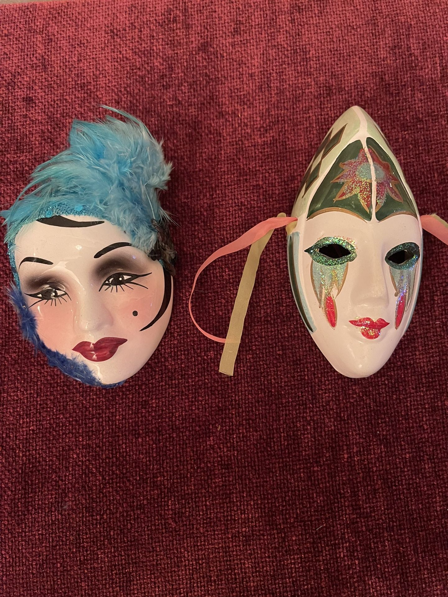 Mardi Gras Masks (Ceramic)