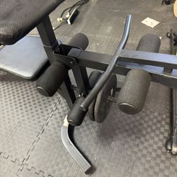 Weider Adjustable Weight Bench w/ Leg Developer