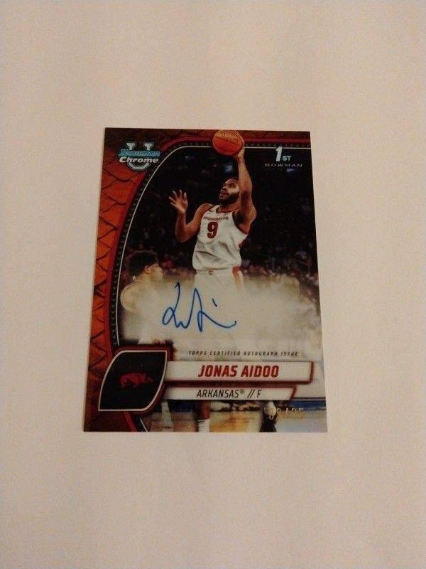 Jonas Aidoo Basketball Card