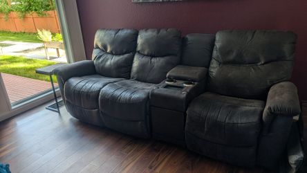 Lazy boy couch, reclining, wireless charger