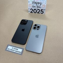 Apple IPhone 15 Pro Max 5G - Only $5 Today Pay The Rest Later! 