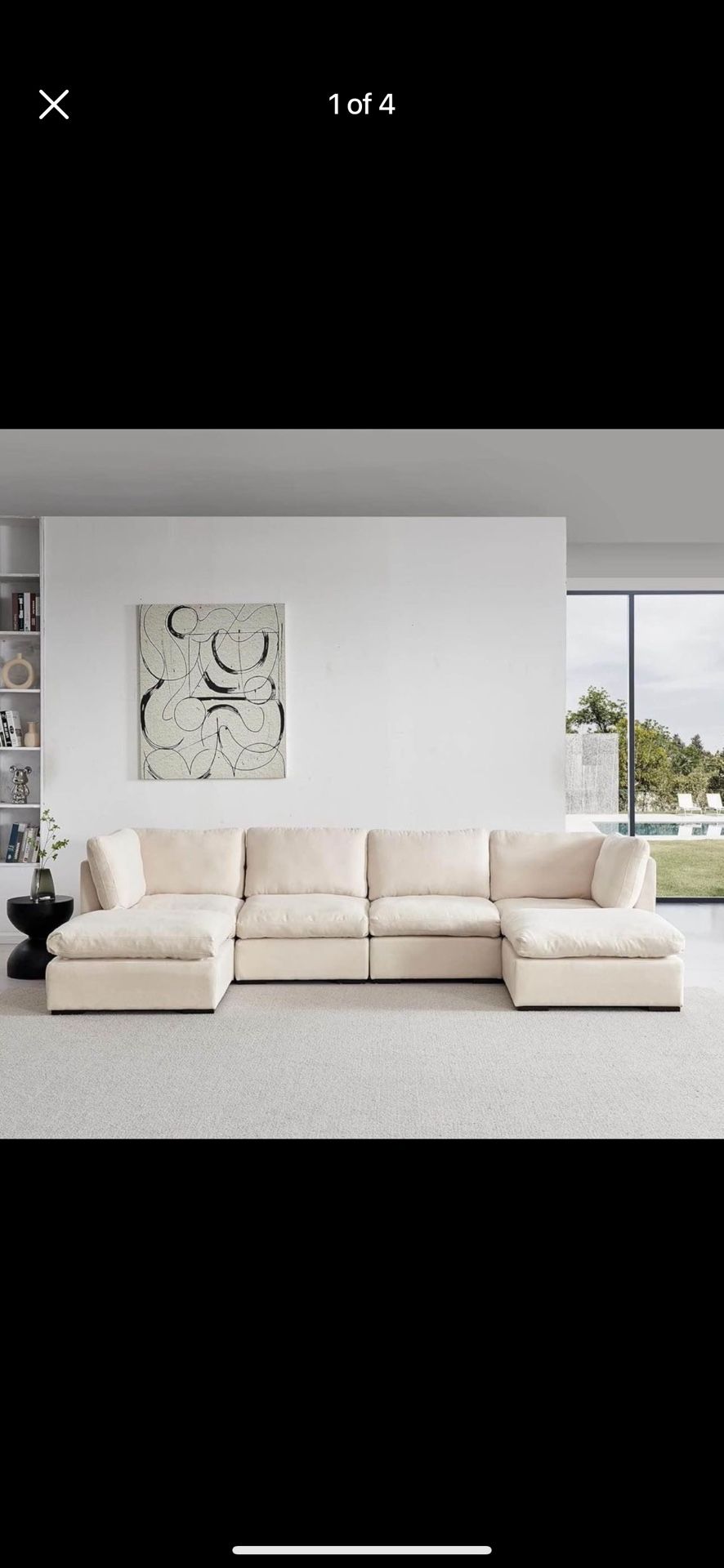 Brand New Cloud Modular Sectional Couch