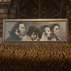 Beatles Framed Picture