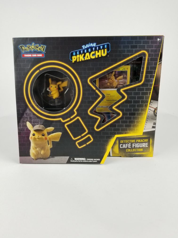 Pokemon  Detective Pikachu Cafe Figure Collection - BRAND NEW IN BOX.
