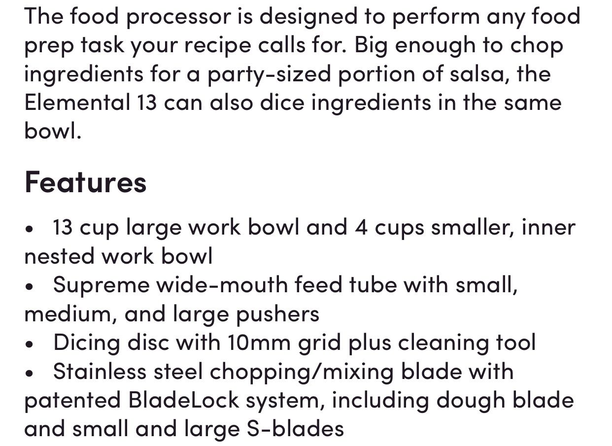 Cuisinart 13-cup Electric Food Processor