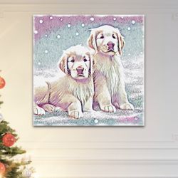 Custom Pet Portraits | Digital Painting | Oil | Watercolor