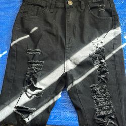 Black Ripped Jeans