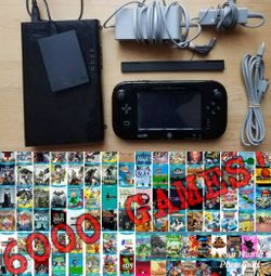 Nintendo Wii U Console Bundle with over 6000 games & MORE! for Sale in New  York, NY - OfferUp