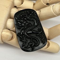 Carved Chinese Dragon Stone 