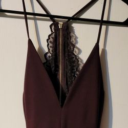 Dark Purple/Burgundy Windsor Dress Size Medium