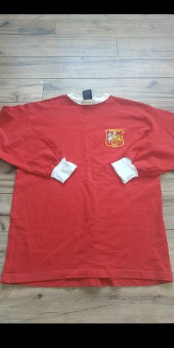 Manchester United Toffs retro soccer shirt Wembley Large