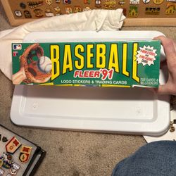 Baseball Cards Fleer ‘91 New, Sealed