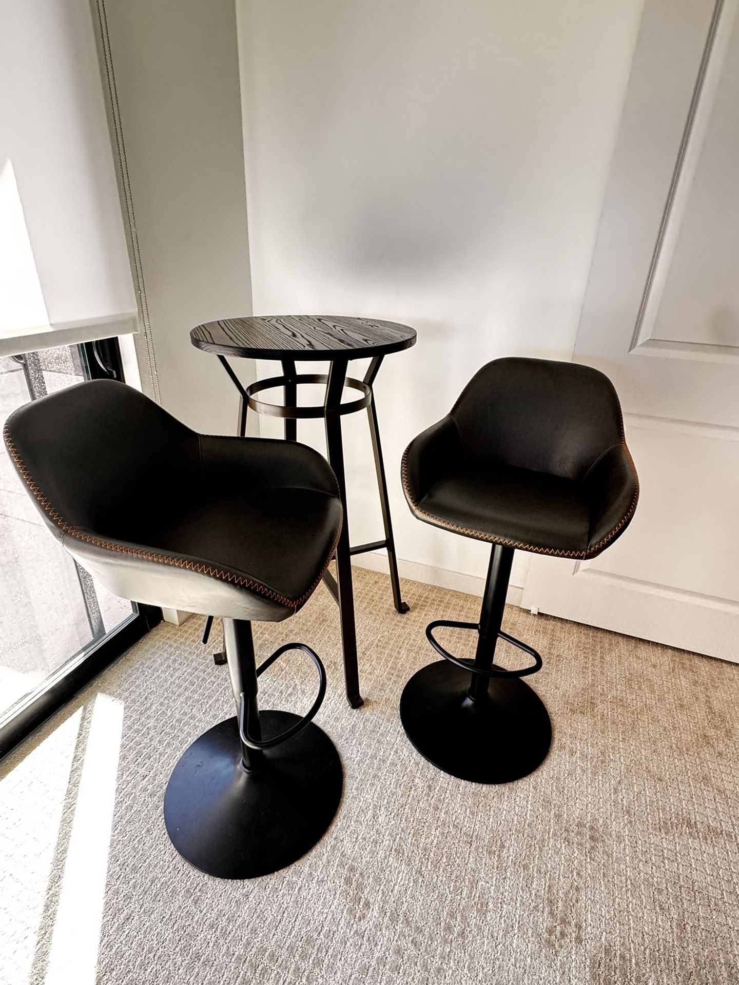 3 Piece Pub Table + Chair Set