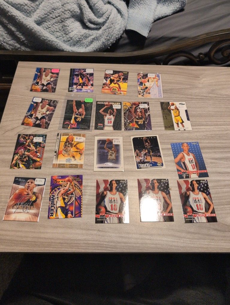 Reggie Miller Cards