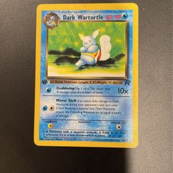 dark wartortle pokemon card 1st Edition Pokémon for Sale in Kirkland, WA Pokémon Hit Points60 HP Form Pokemon Single Card TEAM ROCKET