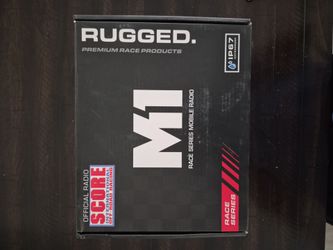 M1 Race Radio and Speaker