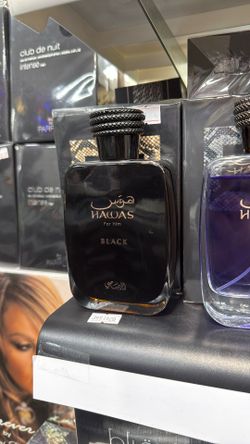 Hawas for him Black  perfume para hombre regalos para hombres perfumes Arabes 100ml