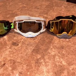 100% GOOGLES ALL BRAND NEW NEVER WORN!!!