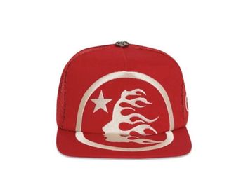 Hellstar trucker hat red