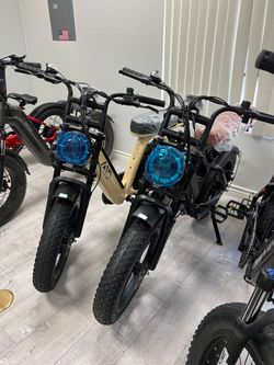 Prebuilt, Assembled Moped Style E-bikes