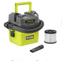 RYOBI
ONE+ 18V Cordless 1 Gal. Wet/Dry Vacuum (Tool Only)
