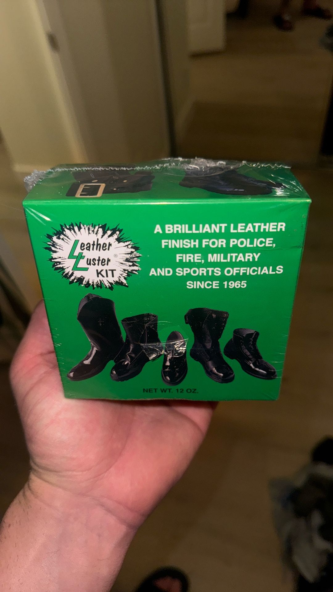 Leather luster
