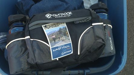 WAIST PACK WITH TWO BOTTLES INCLUDED!