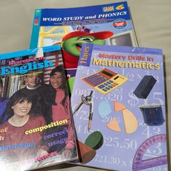 Spectrum Word Study & Phonics, English Math Exercises
