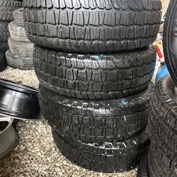 4 tires 255 70 r17