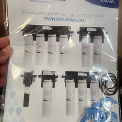 Kinetic pro water filtration