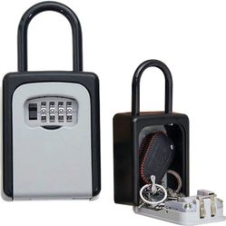 Set Your Own Combination Portable Key Lock Box | Holds up to 5 Keys | Realtor's Open House