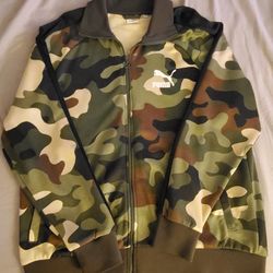 MENS PUMA CAMO JACKET/ XL