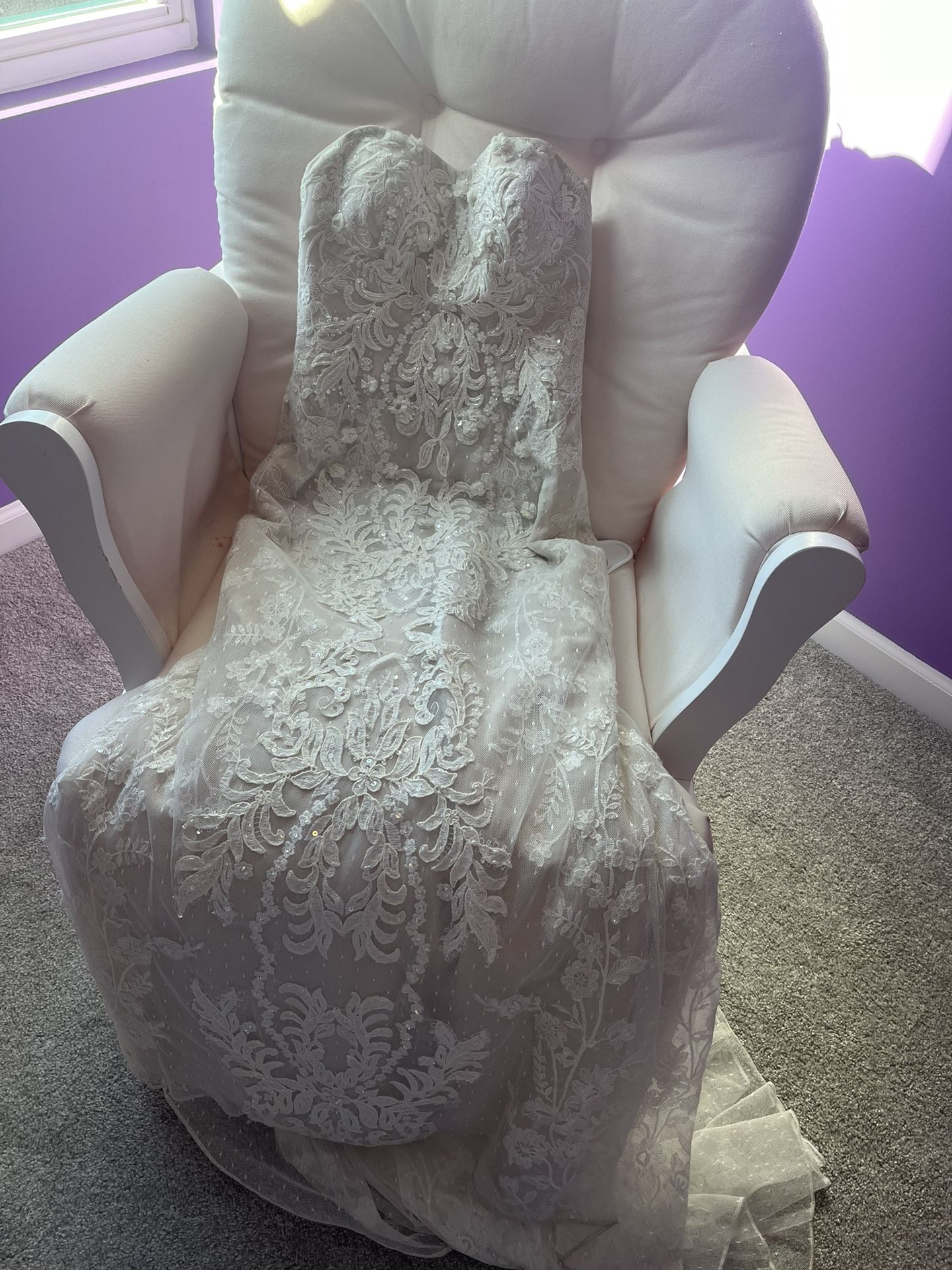 Oleg Cassini Wedding Dress