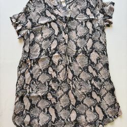 H&M Snake Print Dress