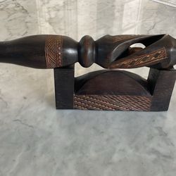Mahogany Original Fijian Carved Fork