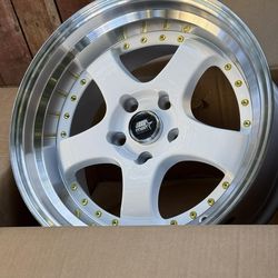 17x9.0 BRAND NEW DEEP DISH WHEELS/RIMS. MST MT07. 5X100