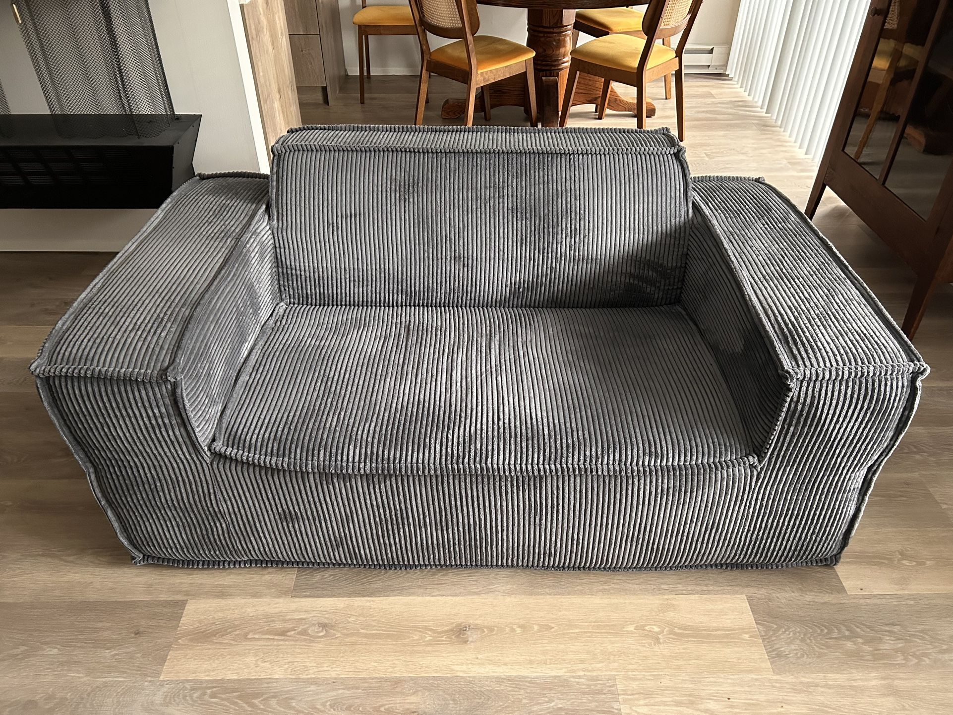 Memory Foam 2-Seater Couch