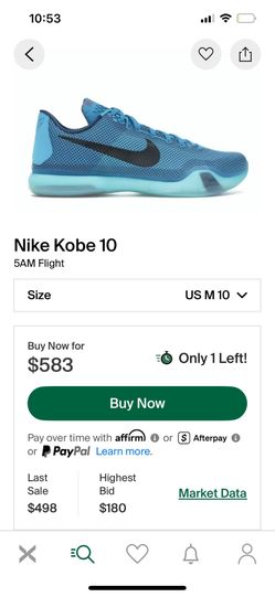 Nike Kobe 10 5 AM Flight 