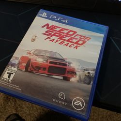 Need For Dpeed Payback Ps4 Game