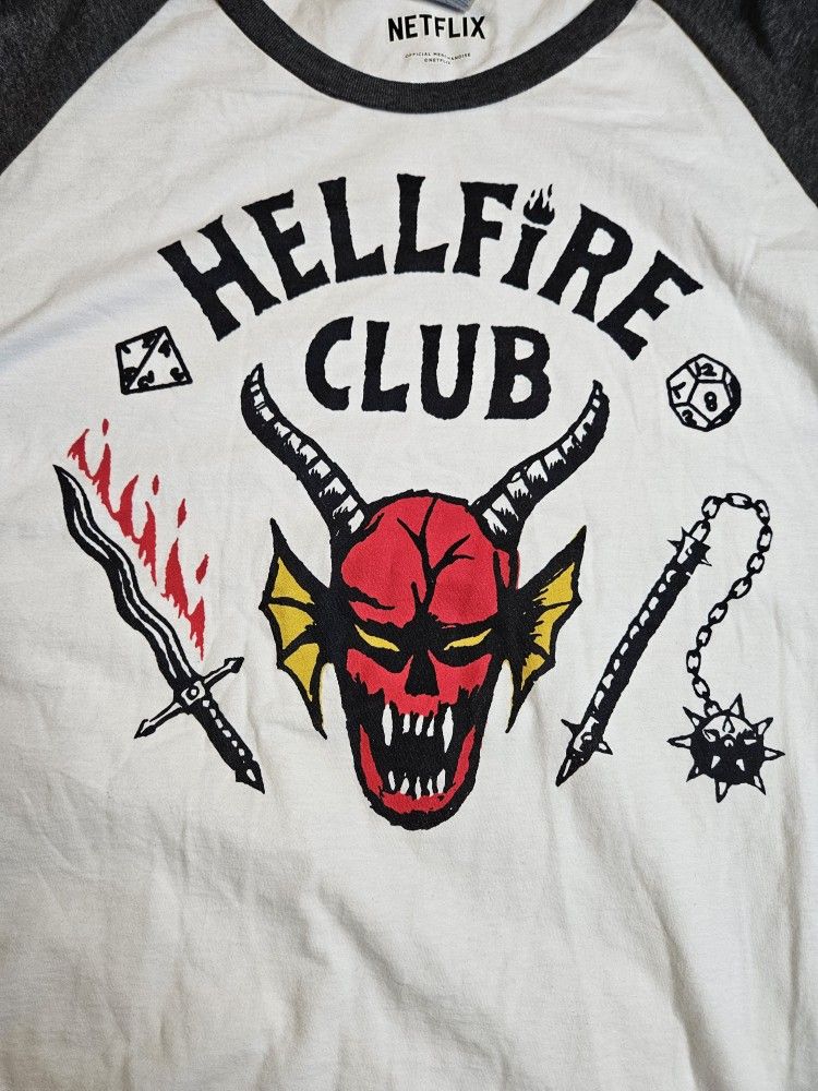 Stranger THINGS WOMENS BASEBAL TEE