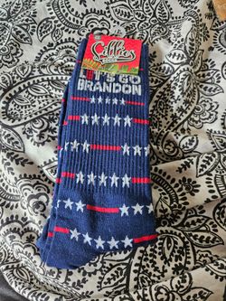LETS GO BRANDON SOCK