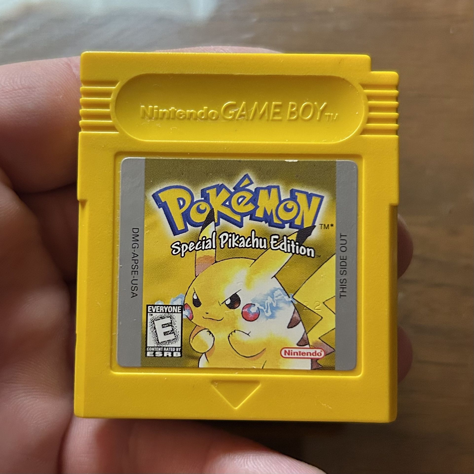 Pokémon: Yellow Version (Nintendo Game Boy Color, 1999)- Authentic