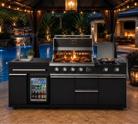 Brand new patio island bbq grill propane