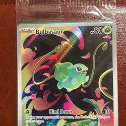 Bulbasaur Mega Evolution Stamped 
