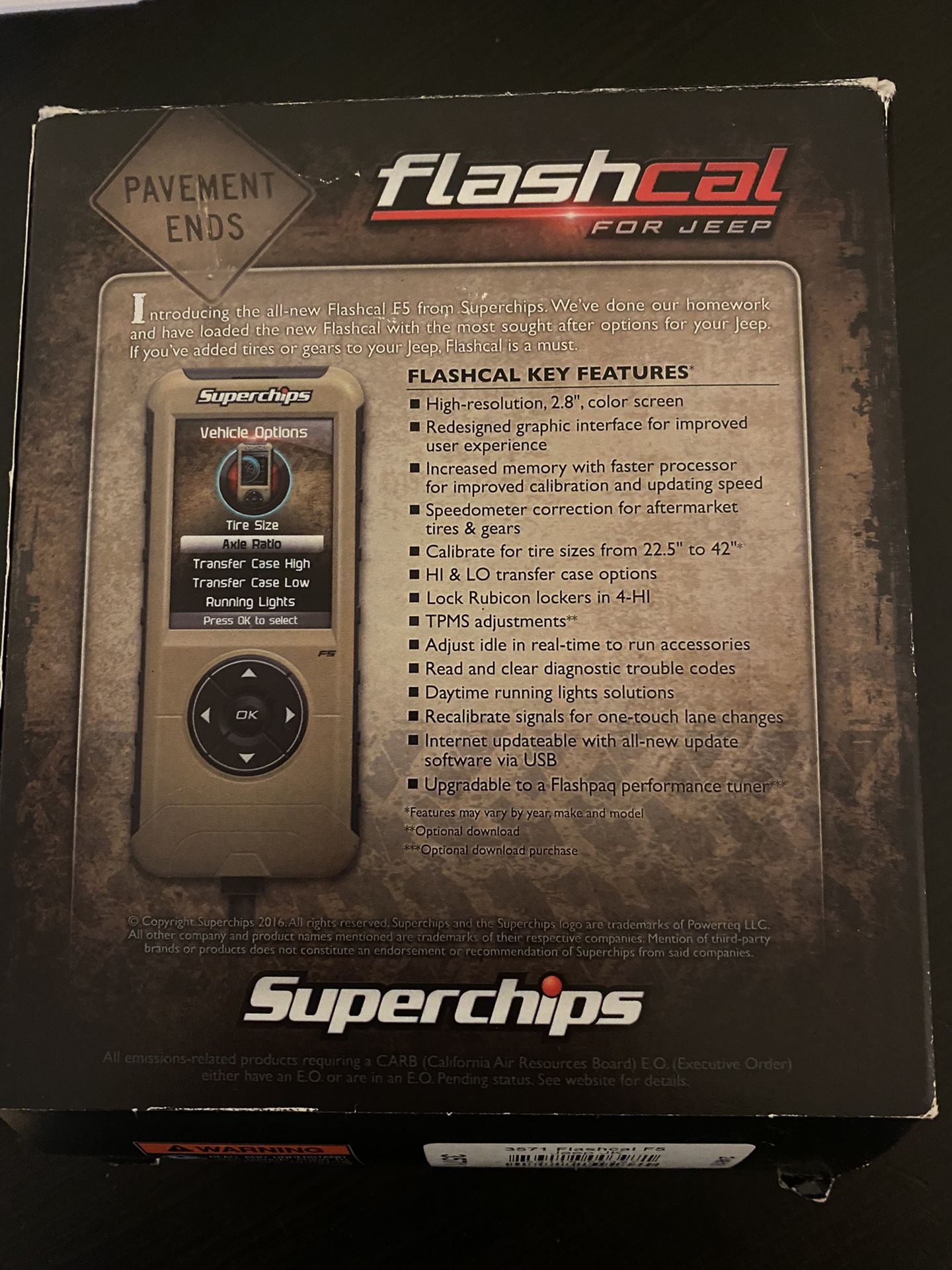 Flashcal For Jeep
