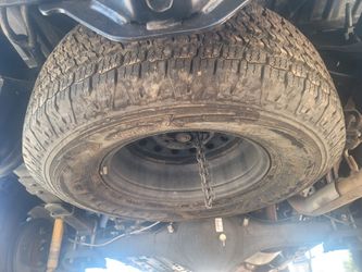 Toyota Tacoma Spare Wheel And Tire