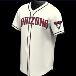 New Never Worn Diamondbacks Jersey 